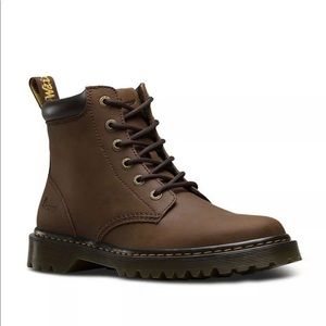 Dr. Martens Cartor Brown 6 Eyelet Leather Boots